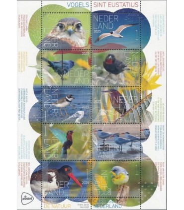 4257 - 4266 Beleef de Natuur – Vogels Sint Eustatius (xx)