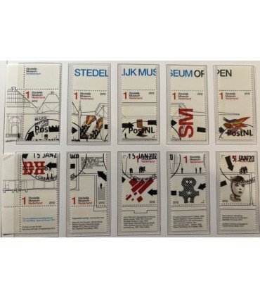 2989 - 2998 Stedelijk museum (o) serie