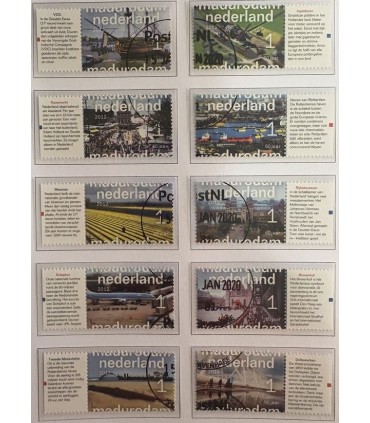 2925 - 2934 Madurodam 60 jaar (o) serie