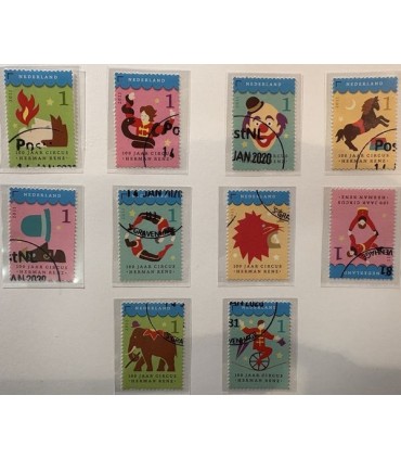 2868 - 2877 Circus Renz (o) serie