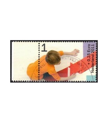 2886a Kinderzegel (o) TAB c