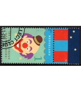 2870 Circus Renz clown (o) TAB c