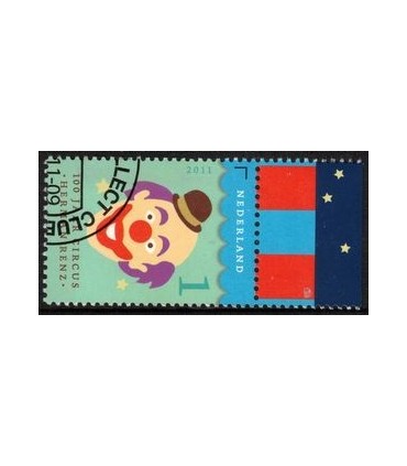 2870 Circus Renz clown (o) TAB c