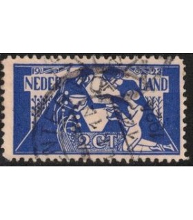 134 Toorop zegel (o) 3.