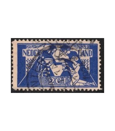 134 Toorop zegel (o) 3.