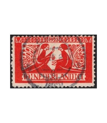 135 Toorop zegel (o) 3.