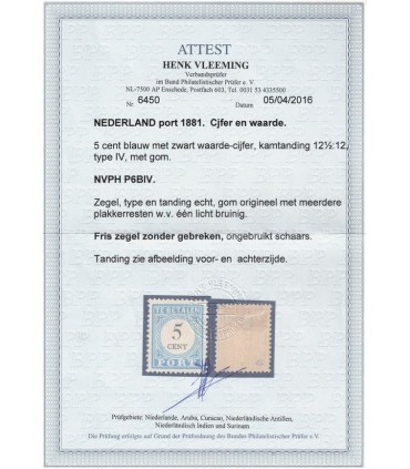 Port 06B Type IV (x) certificaat