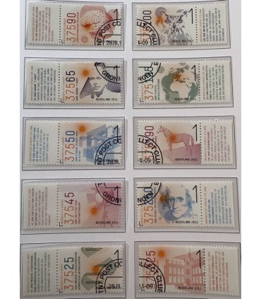 2792 - 2801 Universiteit Utrecht (o) serie