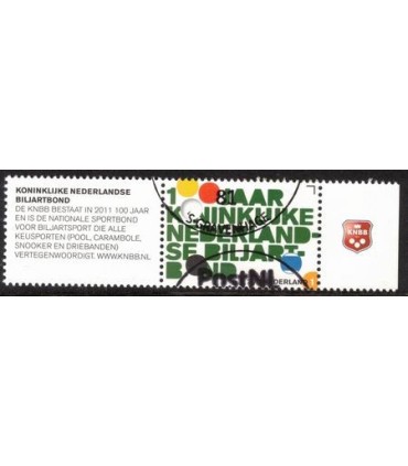 2817 Jubileum zegel KNBB (o) TAB6 c