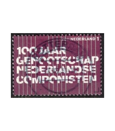 2820 Jubileum zegel componisten (o)