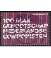 2820 Jubileum zegel componisten (o)