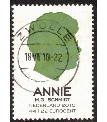 2716f Ouderenzegel Annie (o)