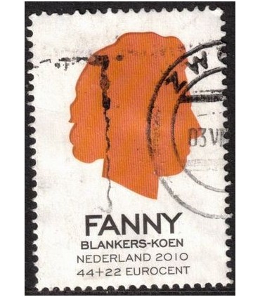 2716b Ouderenzegel Fanny (o)