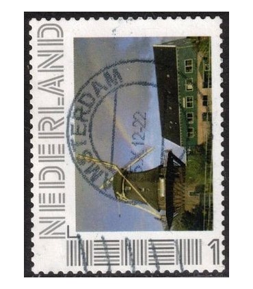 Molen met bijgebouw (o)