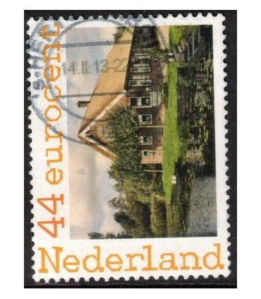 Huis met rietendak (o)