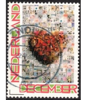 Kerstzegel Hartje (o)