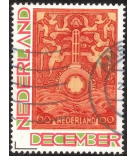 Kerstzegel Brandkast (o) 3.