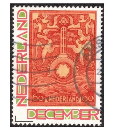 Kerstzegel Brandkast (o) 3.