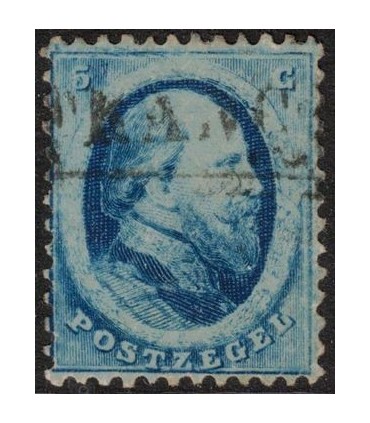 004 Koning Willem III (o) 5. GRATIS