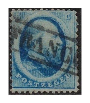 004 Koning Willem III (o) 10. GRATIS