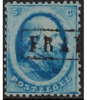 004 Koning Willem III (o) 11. GRATIS