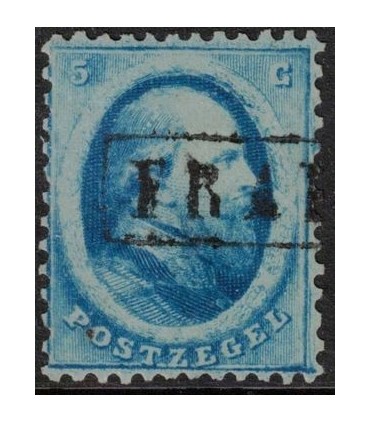 004 Koning Willem III (o) 11. GRATIS