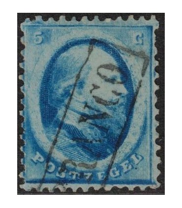 004 Koning Willem III (o) 12. GRATIS