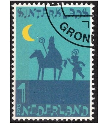 3111 Sinterklaas op paard (o) c