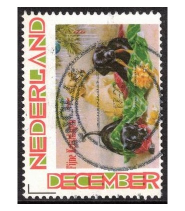 Kerstzegel Fijne Kerstdagen (o)