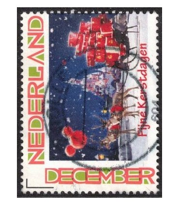 Kerstzegel Fijne Kerstdagen (o) 2.
