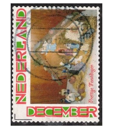 Kerstzegel Fijne Feestdagen (o) 2.