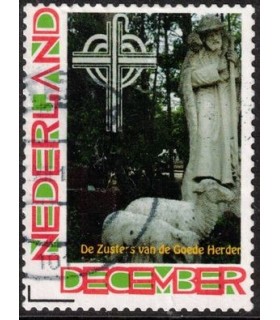 Kerstzegel zusters van de Goede Herder (o)