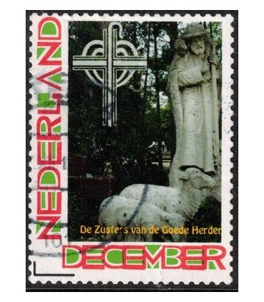 Kerstzegel zusters van de Goede Herder (o)