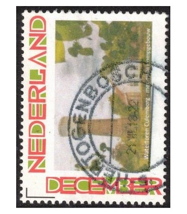 Kerstzegel watertoren Culemborg (o)