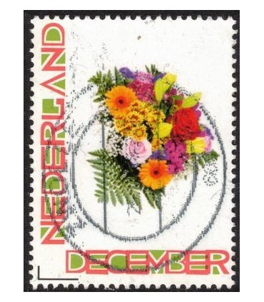 Kerstzegel boeket (o)