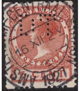 R07 Koningin Wilhelmina (o) 2. perforatie