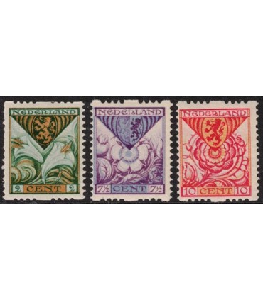 R71 t/m R73 Kinderzegels (x) lees!