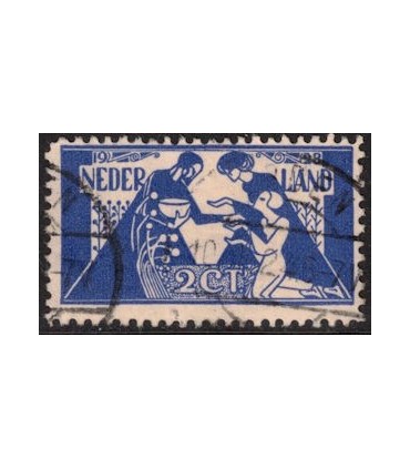 134 Toorop zegel (o) 3.
