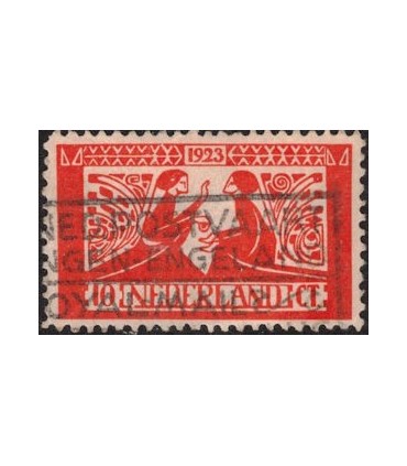 135 Toorop zegel (o) 2.