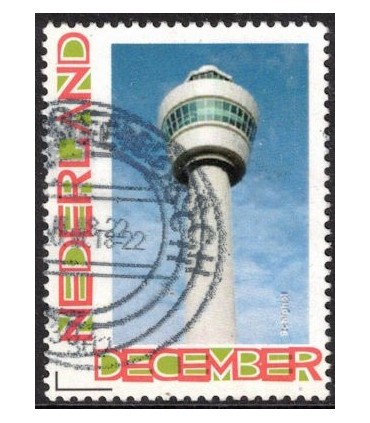 Kerstzegel Schipholtoren (o)