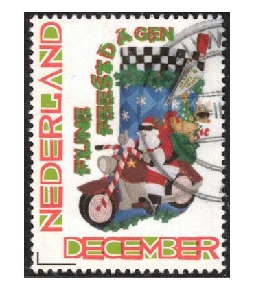 Kerstzegel Fijne Feestdagen (o) 3.