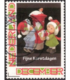 Kerstzegel Fijne Kerstdagen (o) 3.
