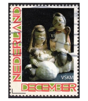 Kerstzegel VSKM (o)