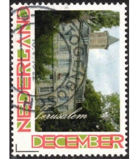 Kerstzegel Jerusalem (o)
