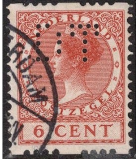 R07 Koningin Wilhelmina (o) 2. perforatie