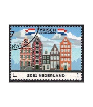 3923 Typisch Nederlands Grachtenpanden (o) c