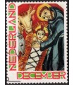 Kerstzegel Jozef en Jezus (o)