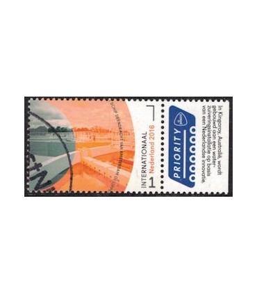 3444 Grenzeloos Nederland - Australie (o) c