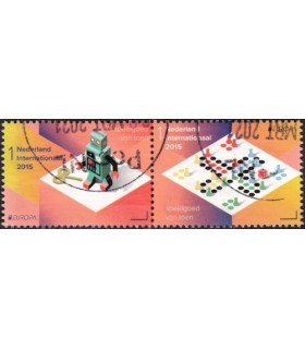 3285 - 3286a Europazegels (o)