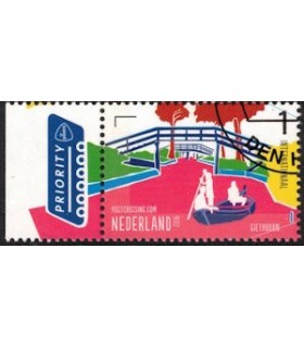 3395 Toerisme in Nederland (postcrossing) (o) TAB c